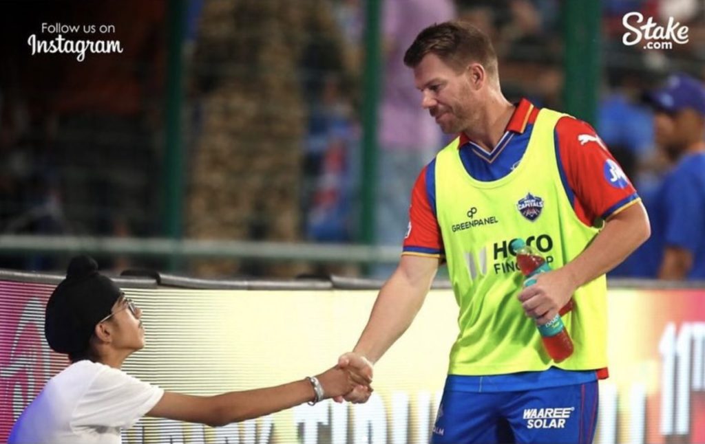 Image Source: Instagram davidwarner31